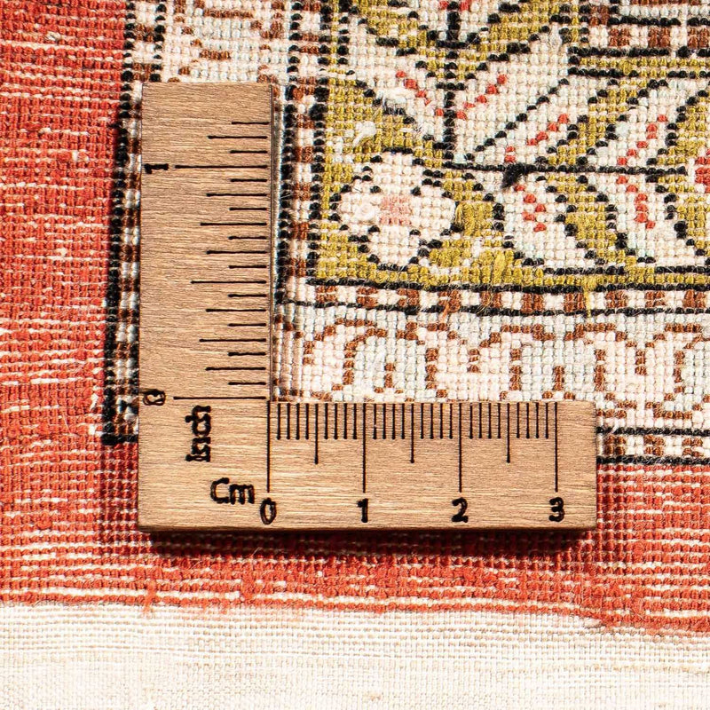 Tappeto corsia Tappeto di seta - seta cinese - 272 x 71 cm - rosso