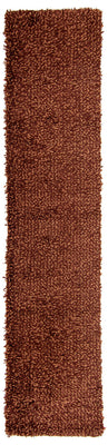 Tappeto corsia Tappeto a pelo alto - 295 x 66 cm - marrone