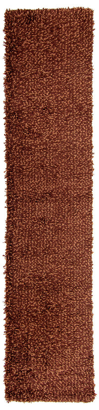 Tappeto corsia Tappeto a pelo alto - 295 x 66 cm - marrone