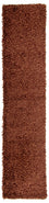 Tappeto corsia Tappeto a pelo alto - 295 x 66 cm - marrone