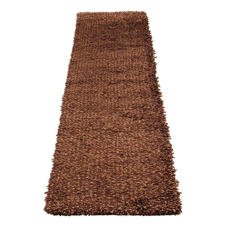 Tappeto corsia Tappeto a pelo alto - 295 x 66 cm - marrone