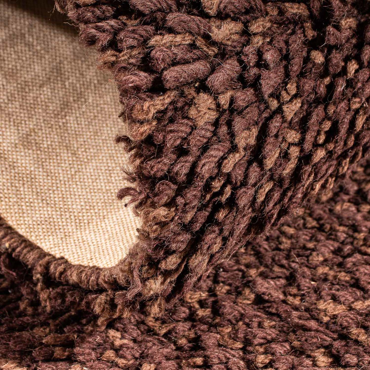 Tappeto corsia Tappeto a pelo alto - 304 x 65 cm - marrone