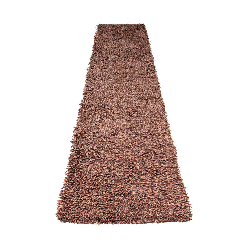 Tappeto corsia Tappeto a pelo alto - 304 x 65 cm - marrone