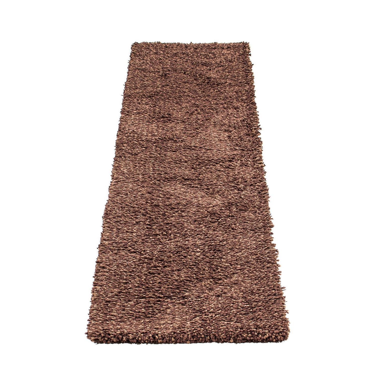 Tappeto corsia Tappeto a pelo alto - 300 x 65 cm - marrone