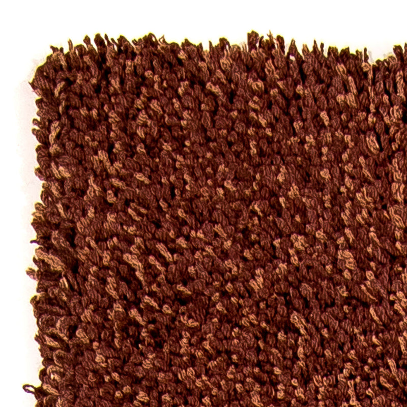 Tappeto corsia Tappeto a pelo alto - 205 x 64 cm - marrone