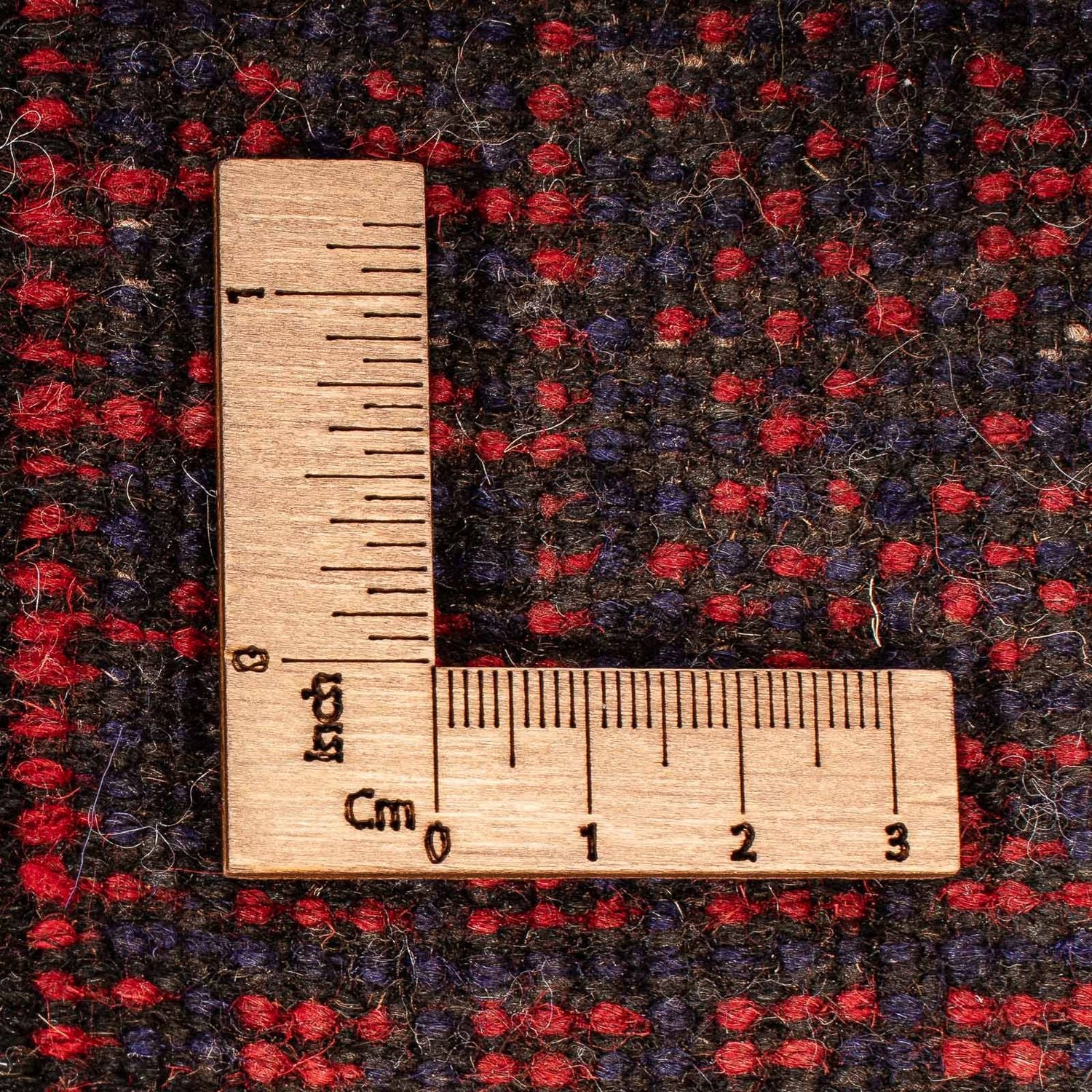 Tappeto Belutsch - 129 x 84 cm - rosso scuro