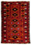 Tappeto Belutsch - 125 x 80 cm - rosso scuro