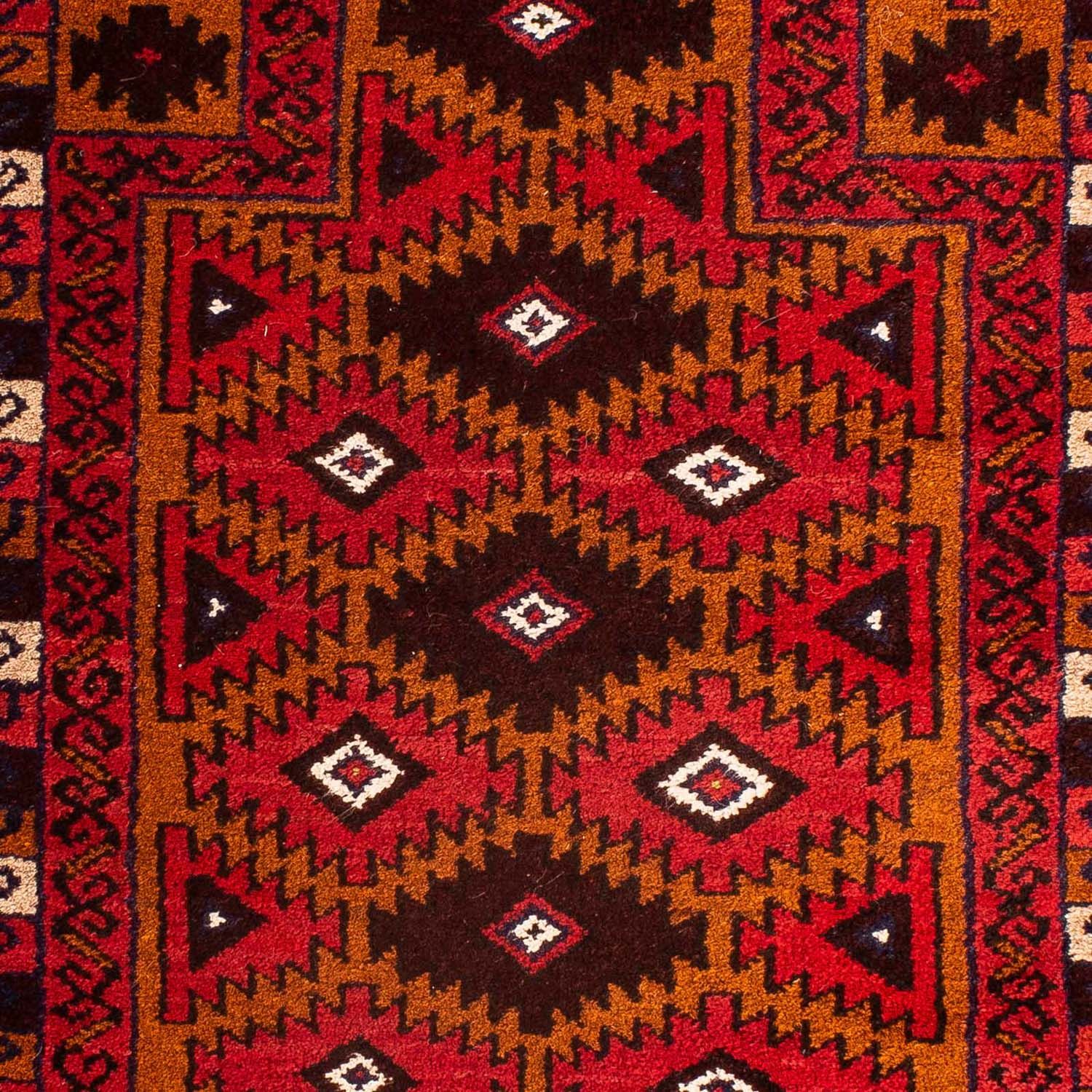 Tappeto Belutsch - 125 x 80 cm - rosso scuro