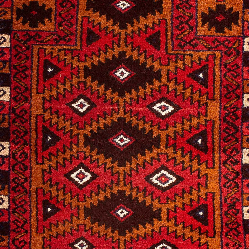 Tappeto Belutsch - 125 x 80 cm - rosso scuro