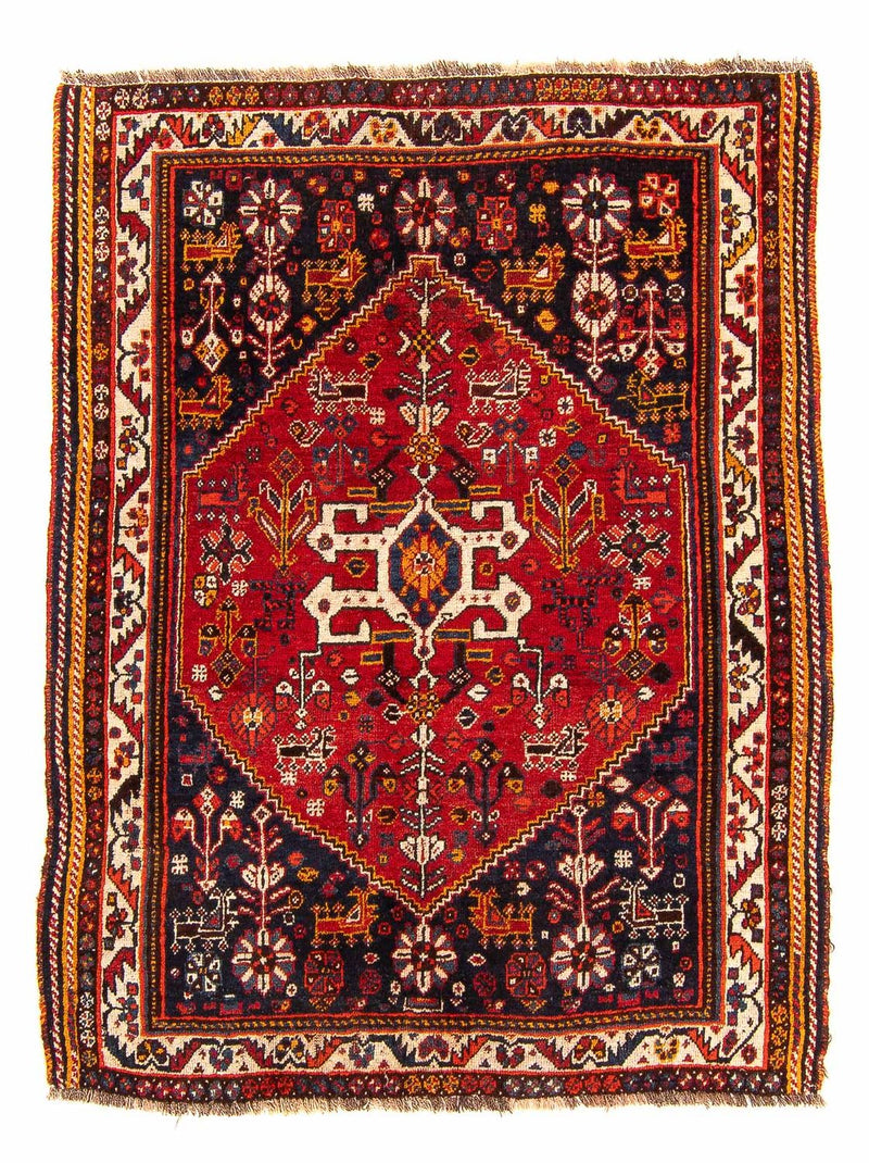 Tappeto Persero - Nomade - 142 x 115 cm - rosso scuro