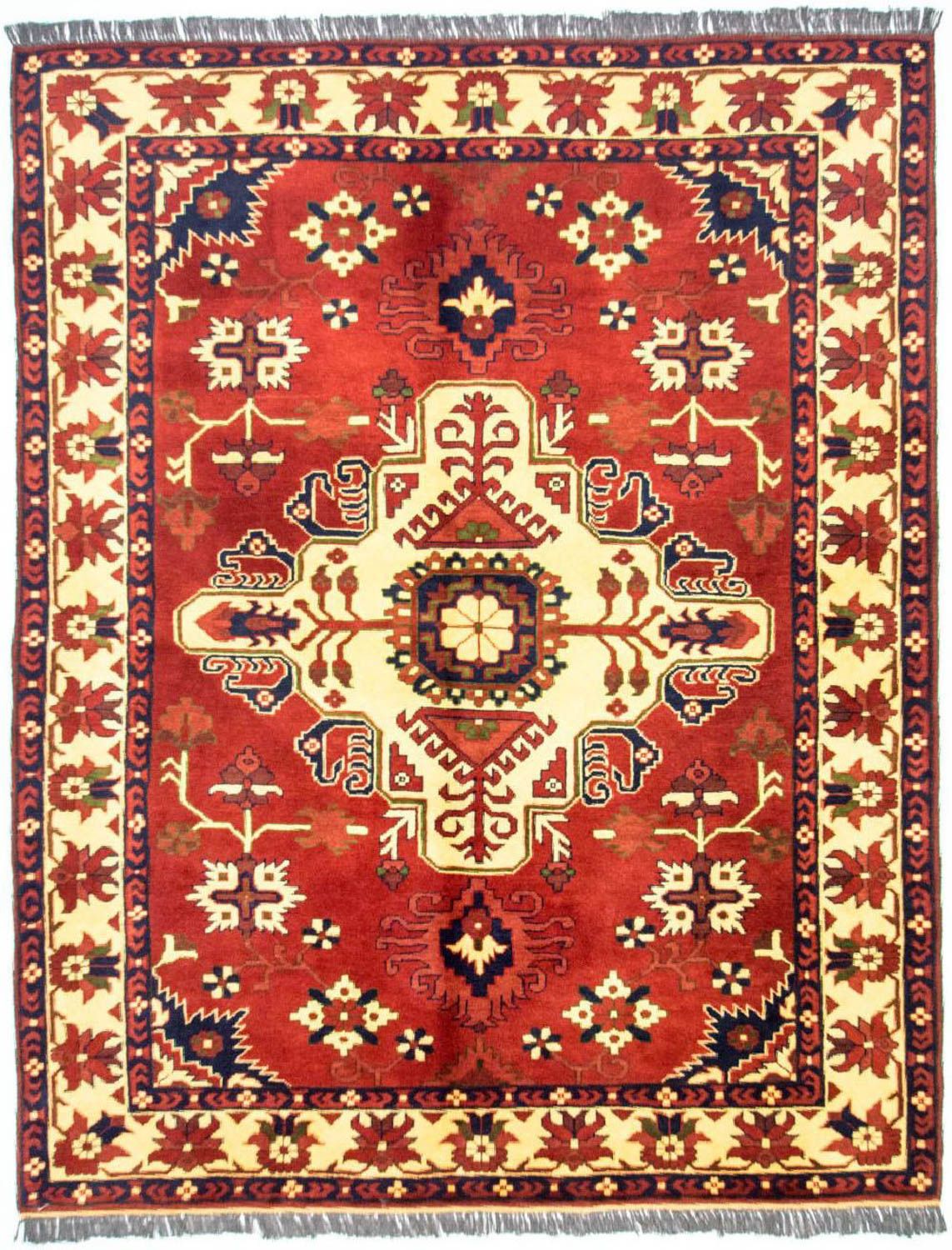 Tappeto afgano - Hatschlu - 195 x 159 cm - ruggine