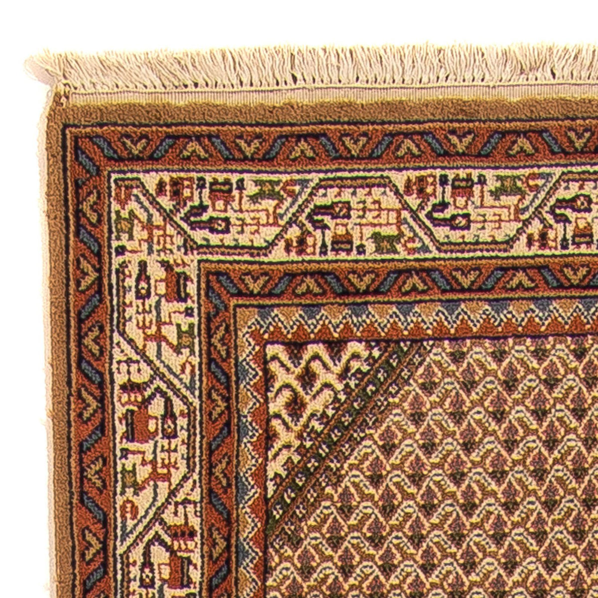 Tappeto corsia Tappeto orientale - Mir - Indus - 284 x 70 cm - beige