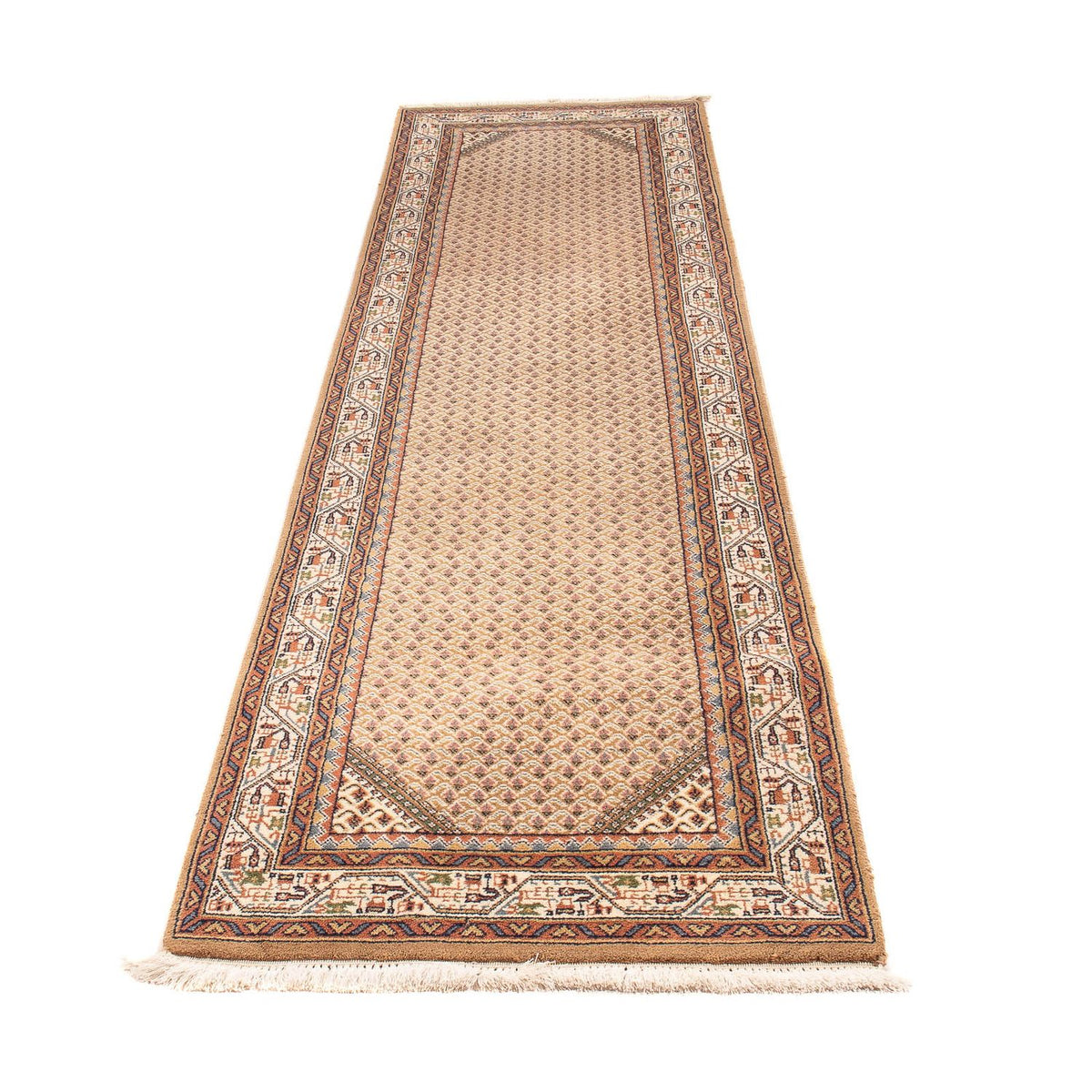 Tappeto corsia Tappeto orientale - Mir - Indus - 284 x 70 cm - beige