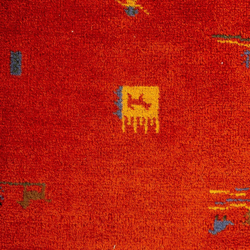 Tappeto Gabbeh - Indus - 90 x 60 cm - rosso