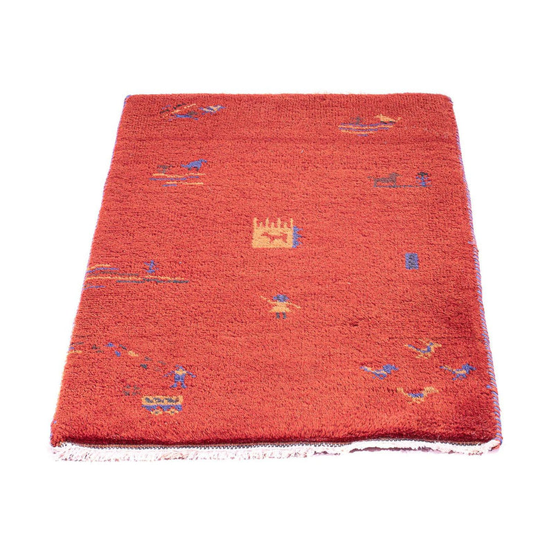 Tappeto Gabbeh - Indus - 90 x 60 cm - rosso