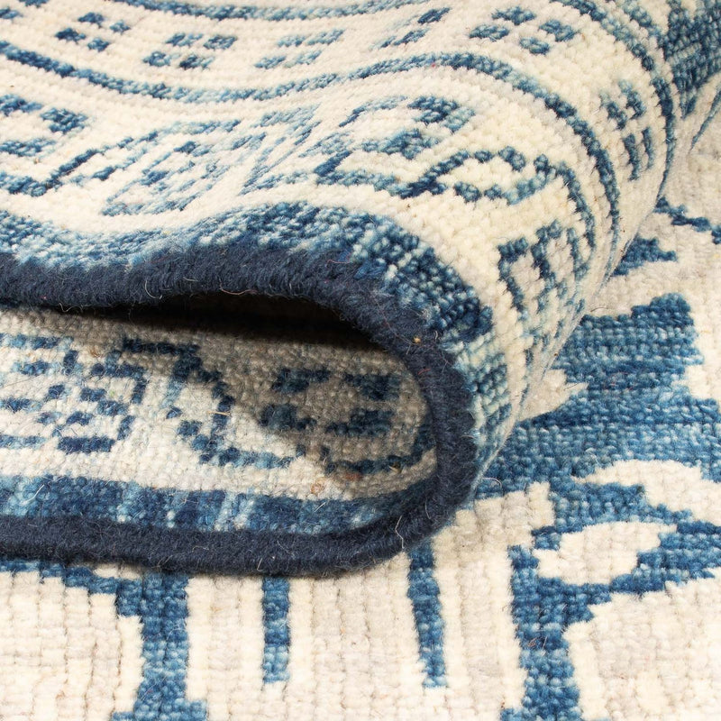 Tappeto di design - 279 x 185 cm - blu scuro