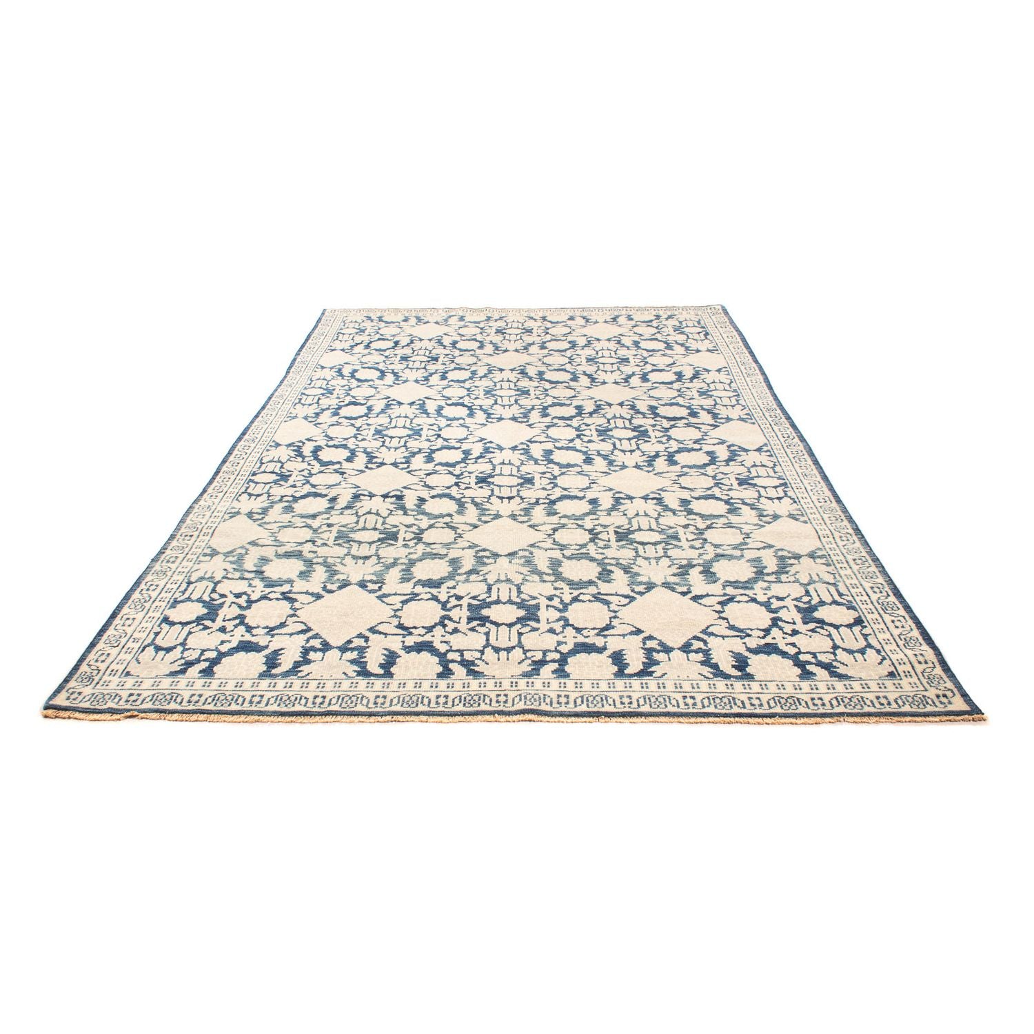 Tappeto di design - 279 x 185 cm - blu scuro