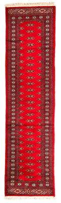 Tappeto corsia Tappeto Pakistani - 326 x 76 cm - rosso