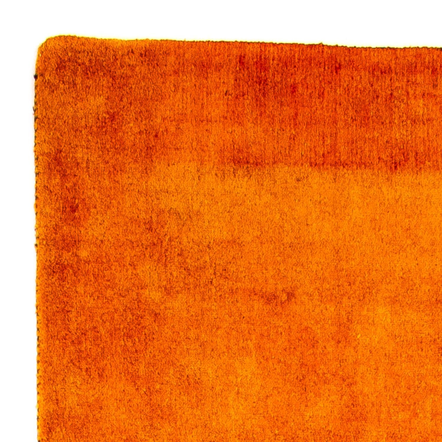 Tappeto corsia Tappeto Gabbeh - Loribaft Persero - 395 x 80 cm - arancione