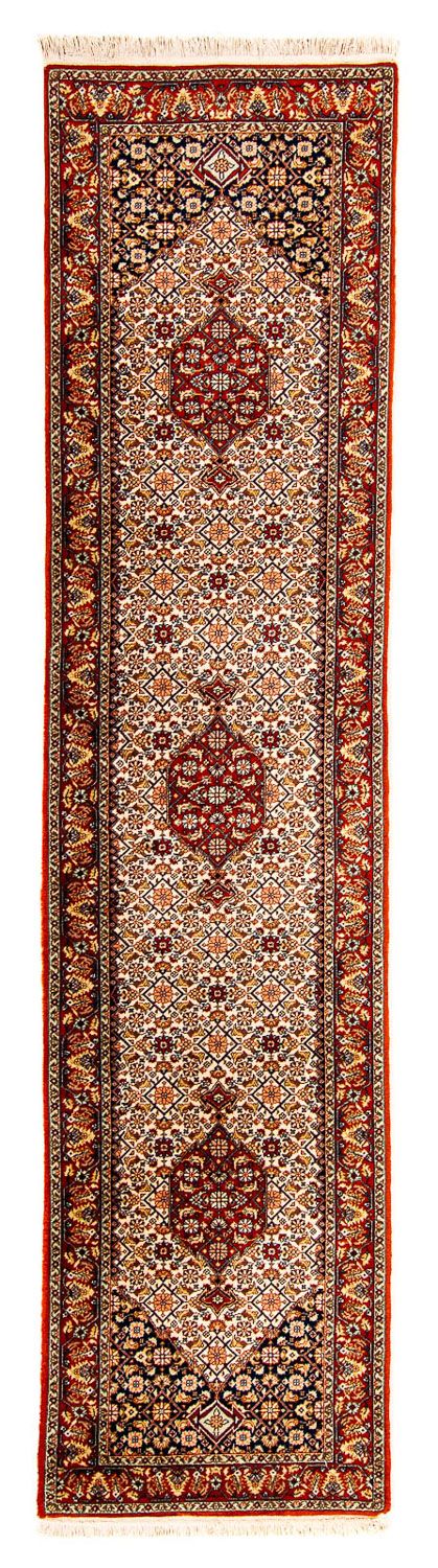 Tappeto corsia Tappeto orientale - Bidjar - Indo - 340 x 77 cm - beige