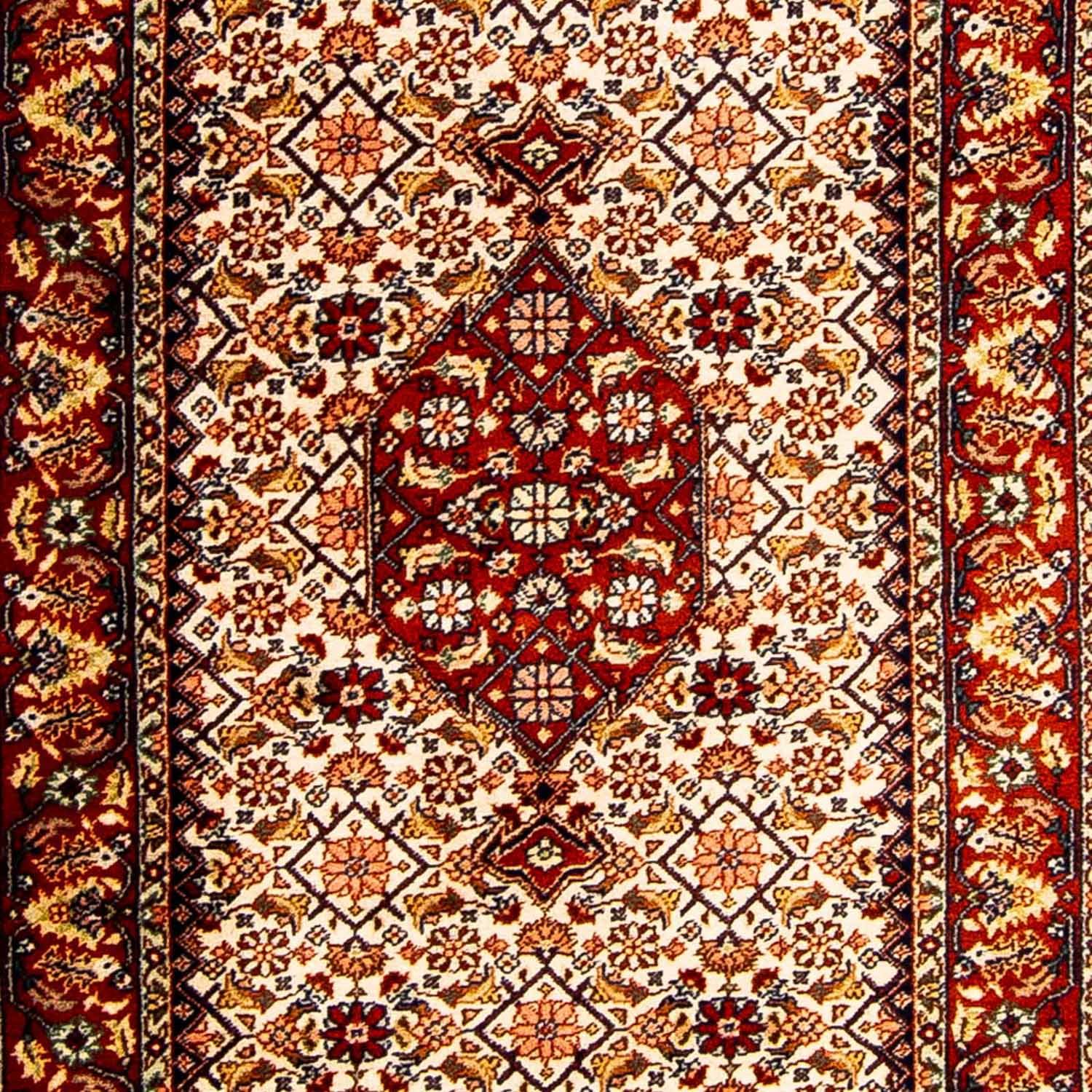 Tappeto corsia Tappeto orientale - Bidjar - Indo - 340 x 77 cm - beige