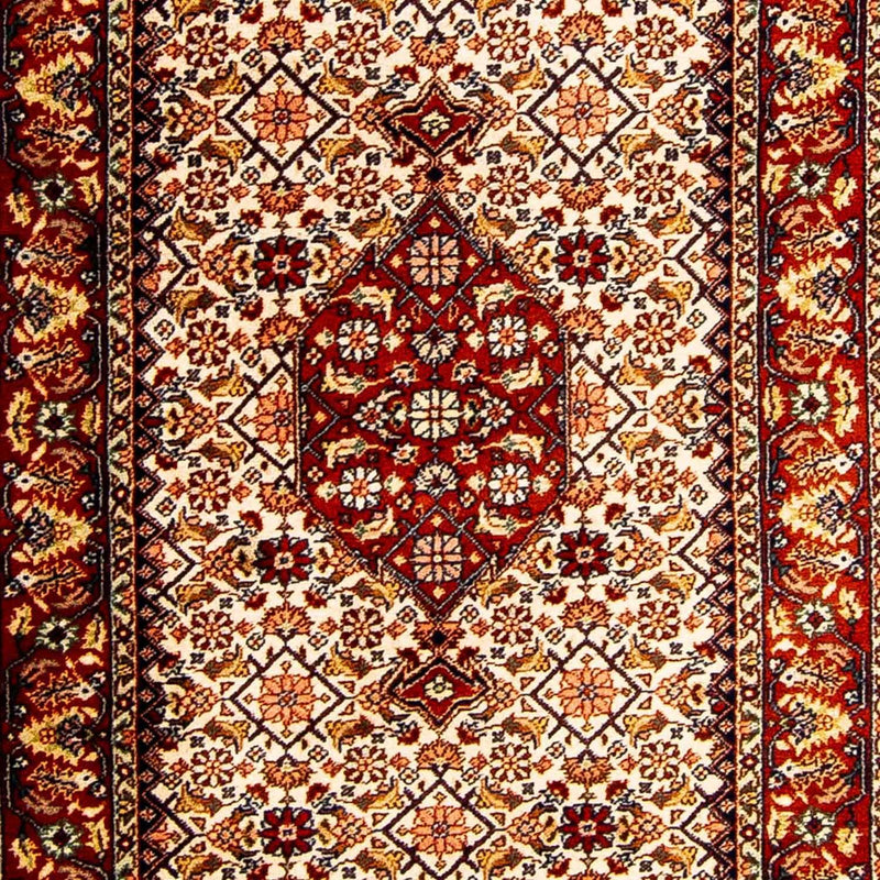 Tappeto corsia Tappeto orientale - Bidjar - Indo - 340 x 77 cm - beige