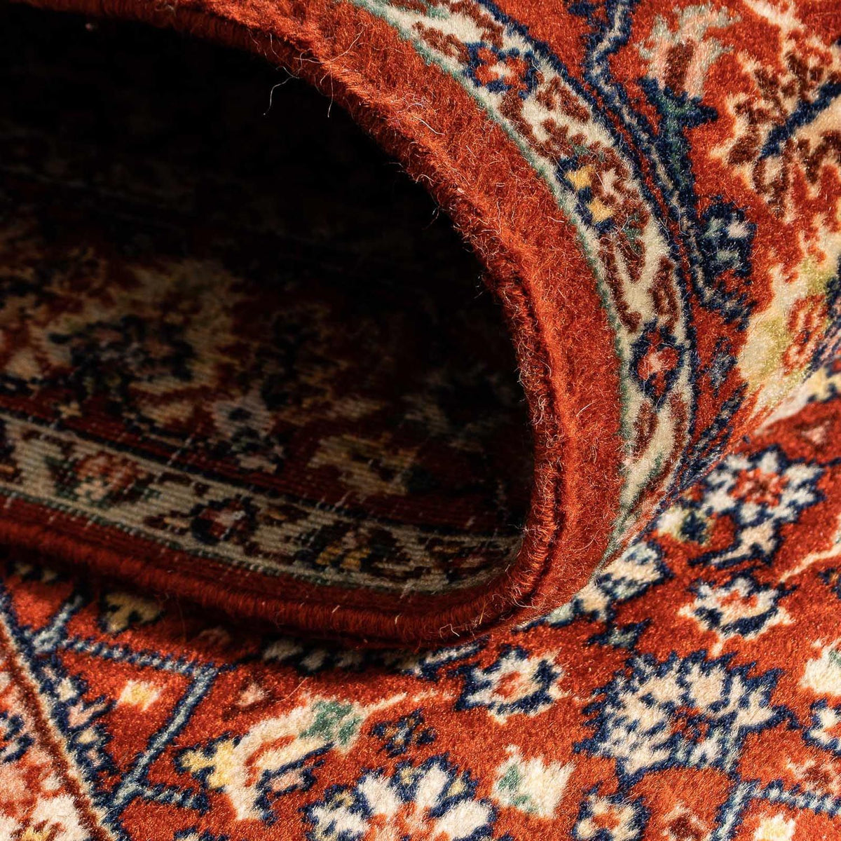 Tappeto corsia Tappeto orientale - Bidjar - Indo - 340 x 77 cm - beige