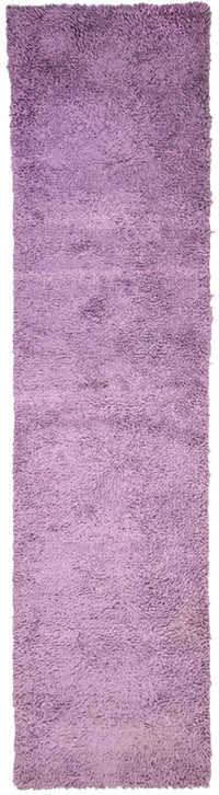 Tappeto corsia Tappeto a pelo alto - 315 x 79 cm - viola