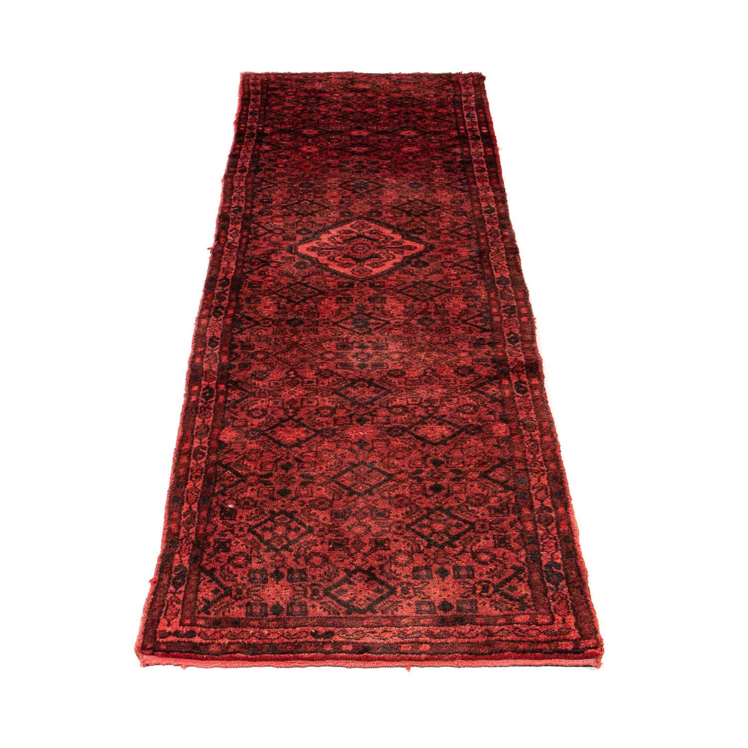 Tappeto corsia Tappeto Persero - Nomade - 277 x 77 cm - rosso scuro