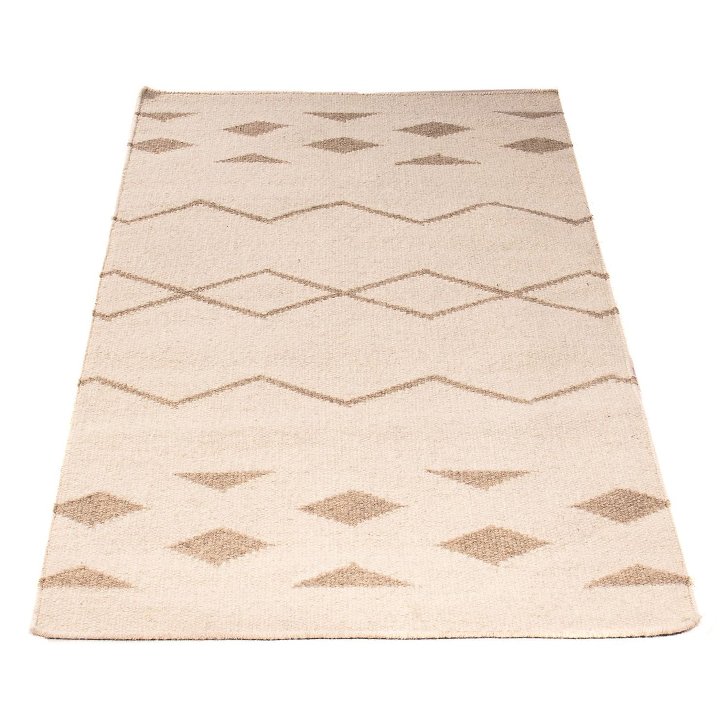 Tappeto Kelim - Tendenza - 150 x 76 cm - beige