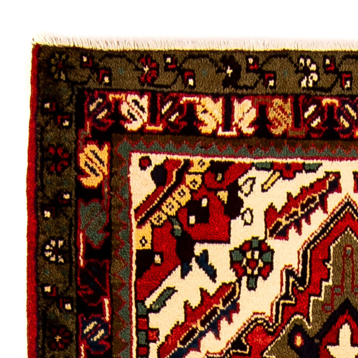 Tappeto corsia Tappeto Persero - Nomade - 213 x 86 cm - rosso scuro