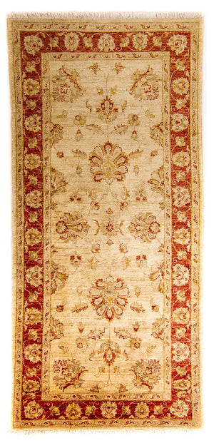 Tappeto corsia Tappeto Ziegler - 216 x 100 cm - marrone chiaro