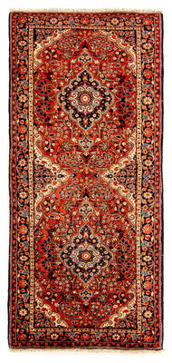 Tappeto corsia Tappeto Persero - Bidjar - 207 x 77 cm - rosso chiaro