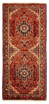 Tappeto corsia Tappeto Persero - Bidjar - 207 x 77 cm - rosso chiaro