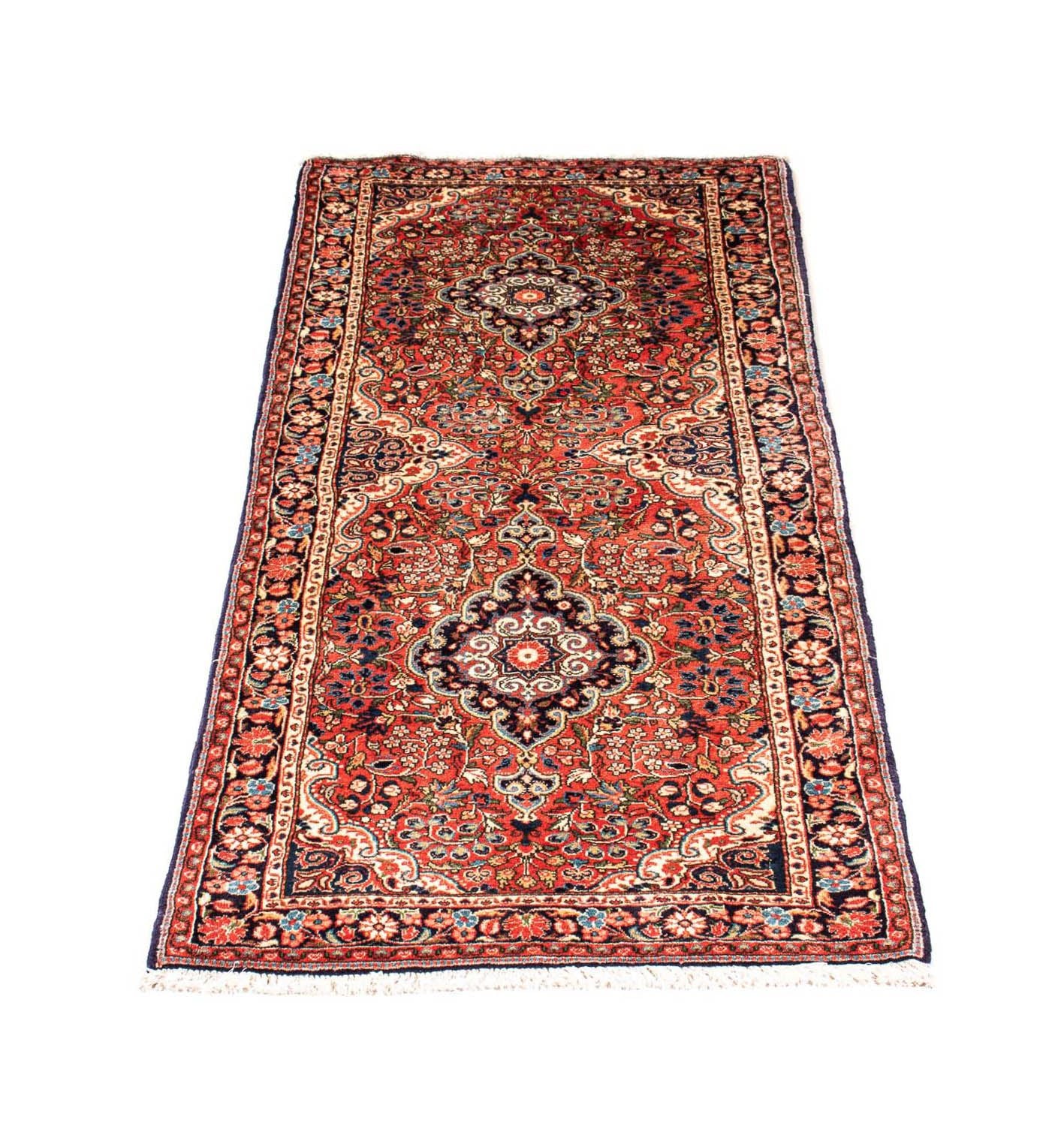 Tappeto corsia Tappeto Persero - Bidjar - 207 x 77 cm - rosso chiaro