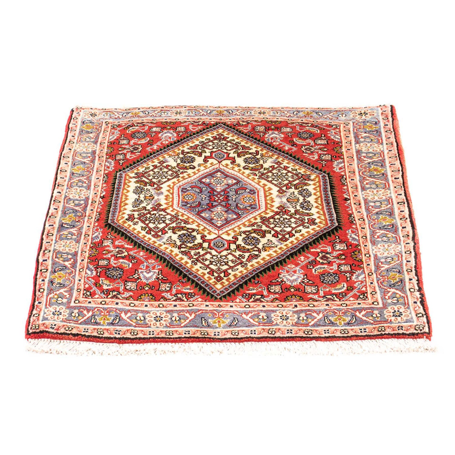 Tappeto Persero - Bidjar quadrato  - 85 x 80 cm - rosso