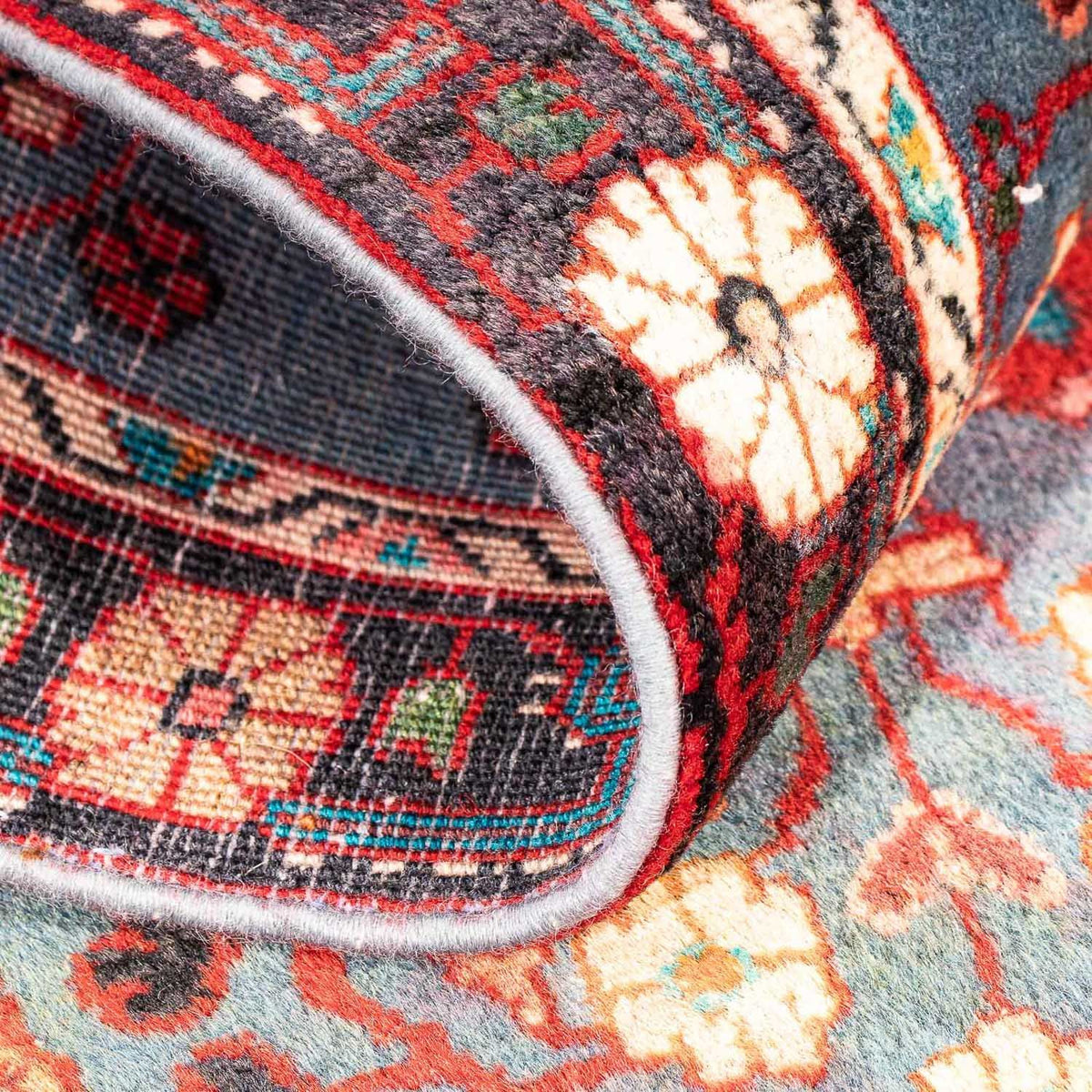 Tappeto Persero - Classico - 95 x 60 cm - rosso scuro