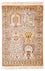 Tappeto di seta - Seta del Kashmir - 98 x 60 cm - beige