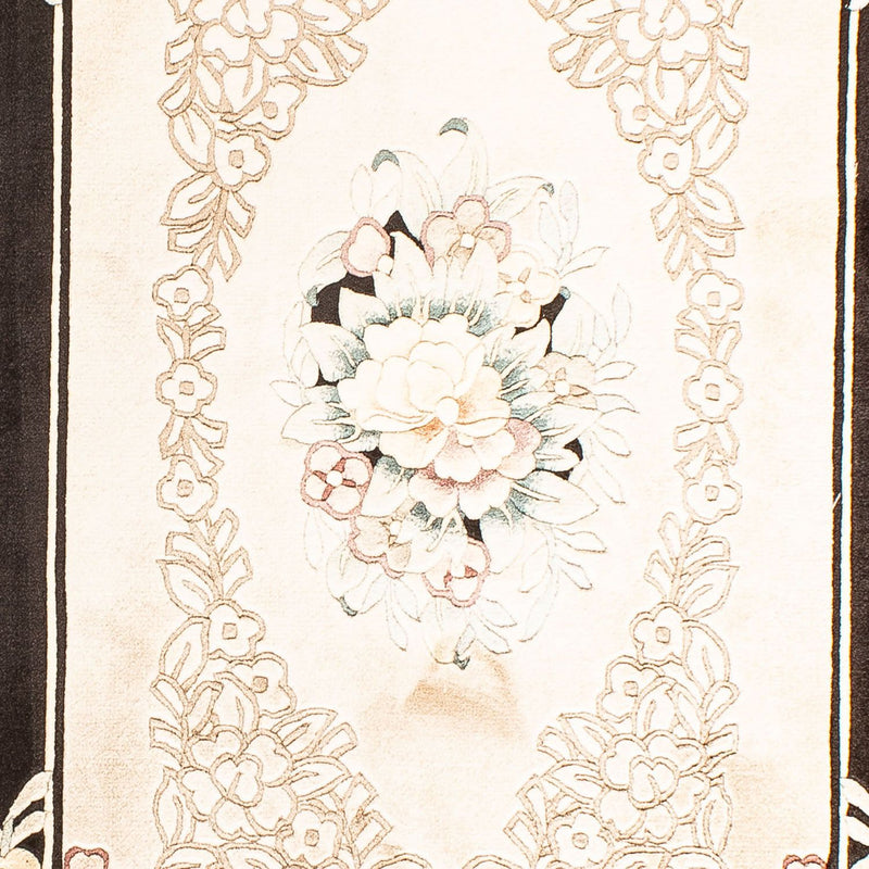 Tappeto di seta - seta cinese - 138 x 69 cm - beige