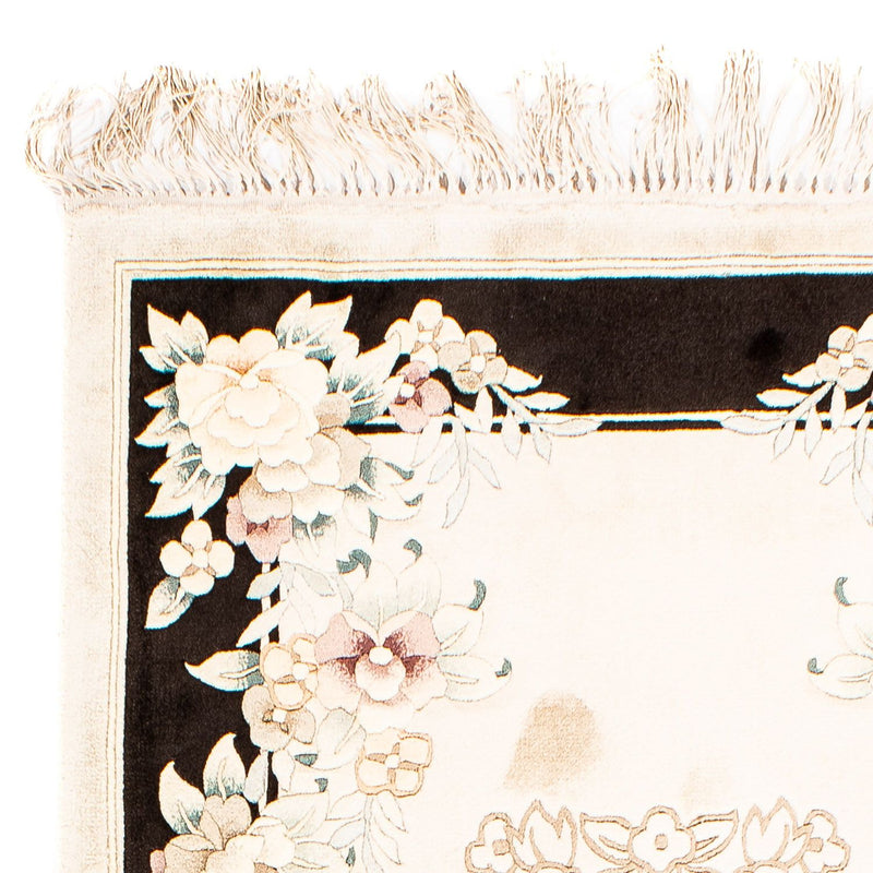 Tappeto di seta - seta cinese - 138 x 69 cm - beige