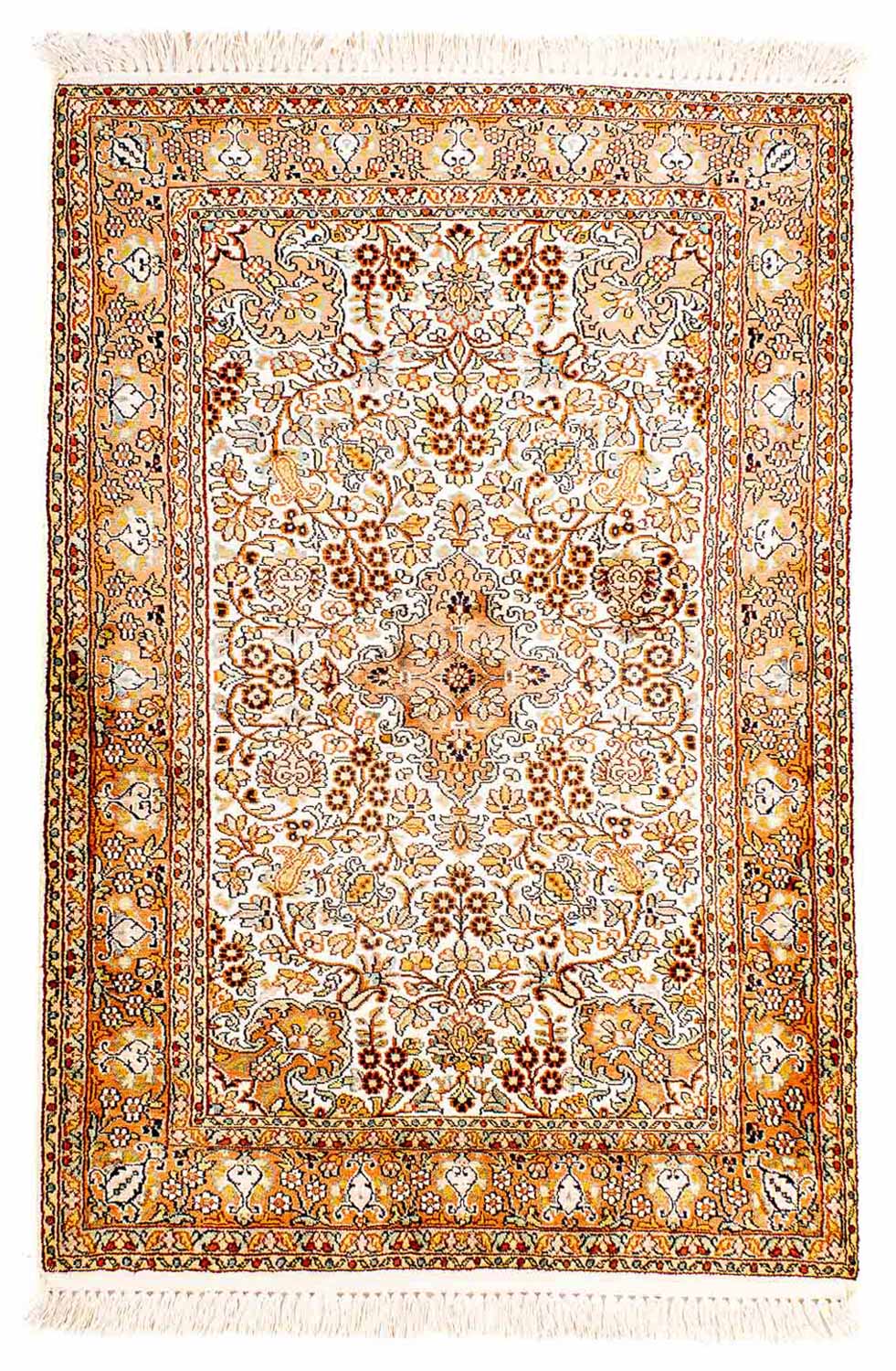 Tappeto orientale - Indo - 127 x 82 cm - beige