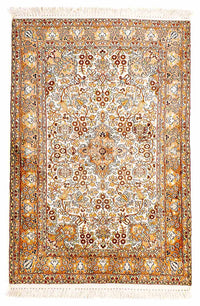 Tappeto orientale - Indo - 127 x 82 cm - beige