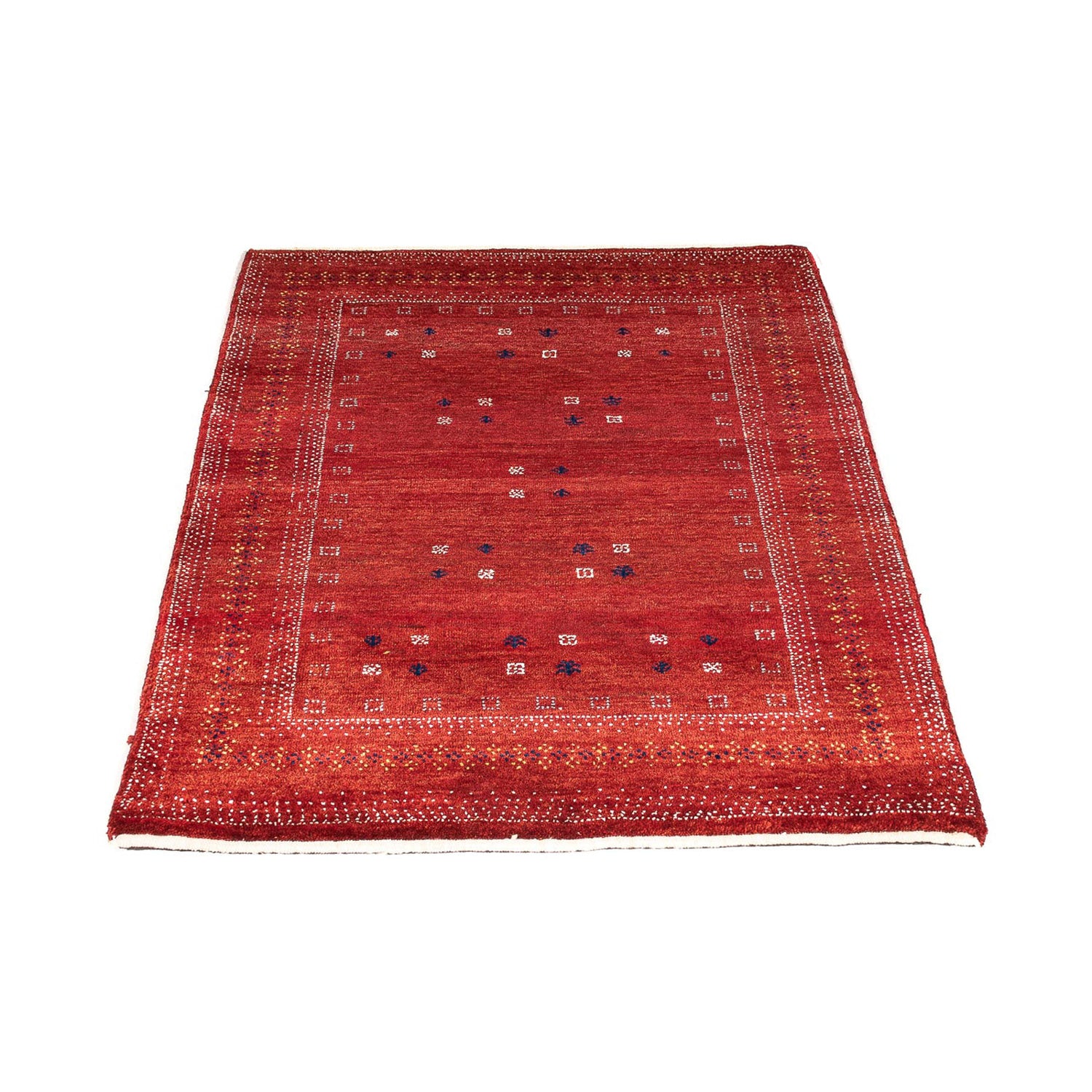 Tappeto Gabbeh - Loribaft Persero - 120 x 81 cm - rosso scuro