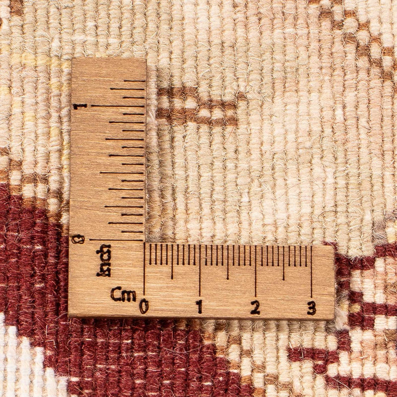 Tappeto Persero - Tabriz - Reale rotondo  - 204 x 204 cm - rosso scuro