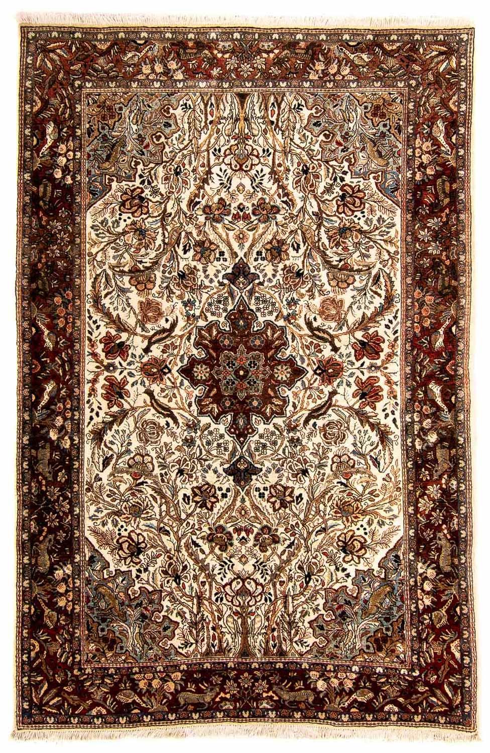 Tappeto orientale - Indo - 205 x 130 cm - beige