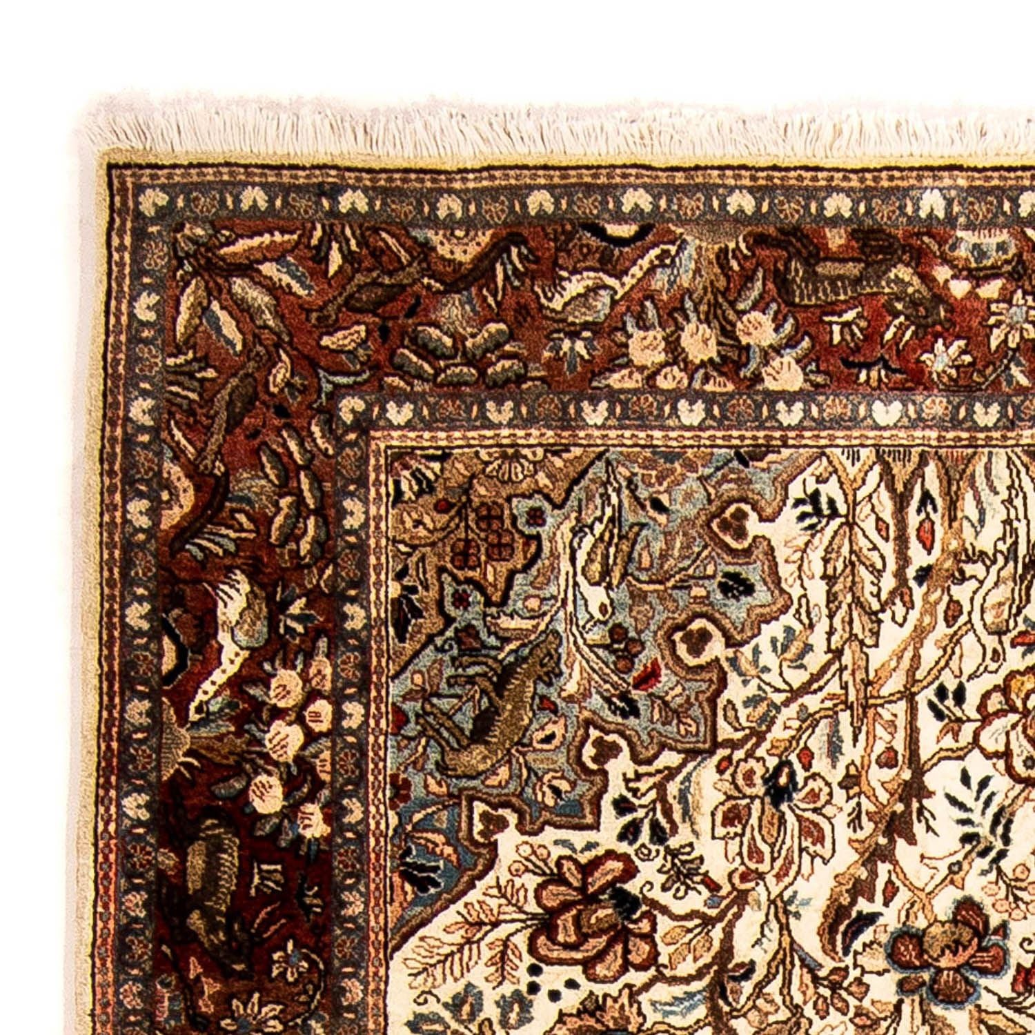 Tappeto orientale - Indo - 205 x 130 cm - beige