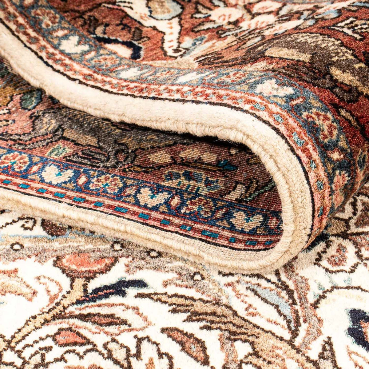 Tappeto orientale - Indo - 205 x 130 cm - beige