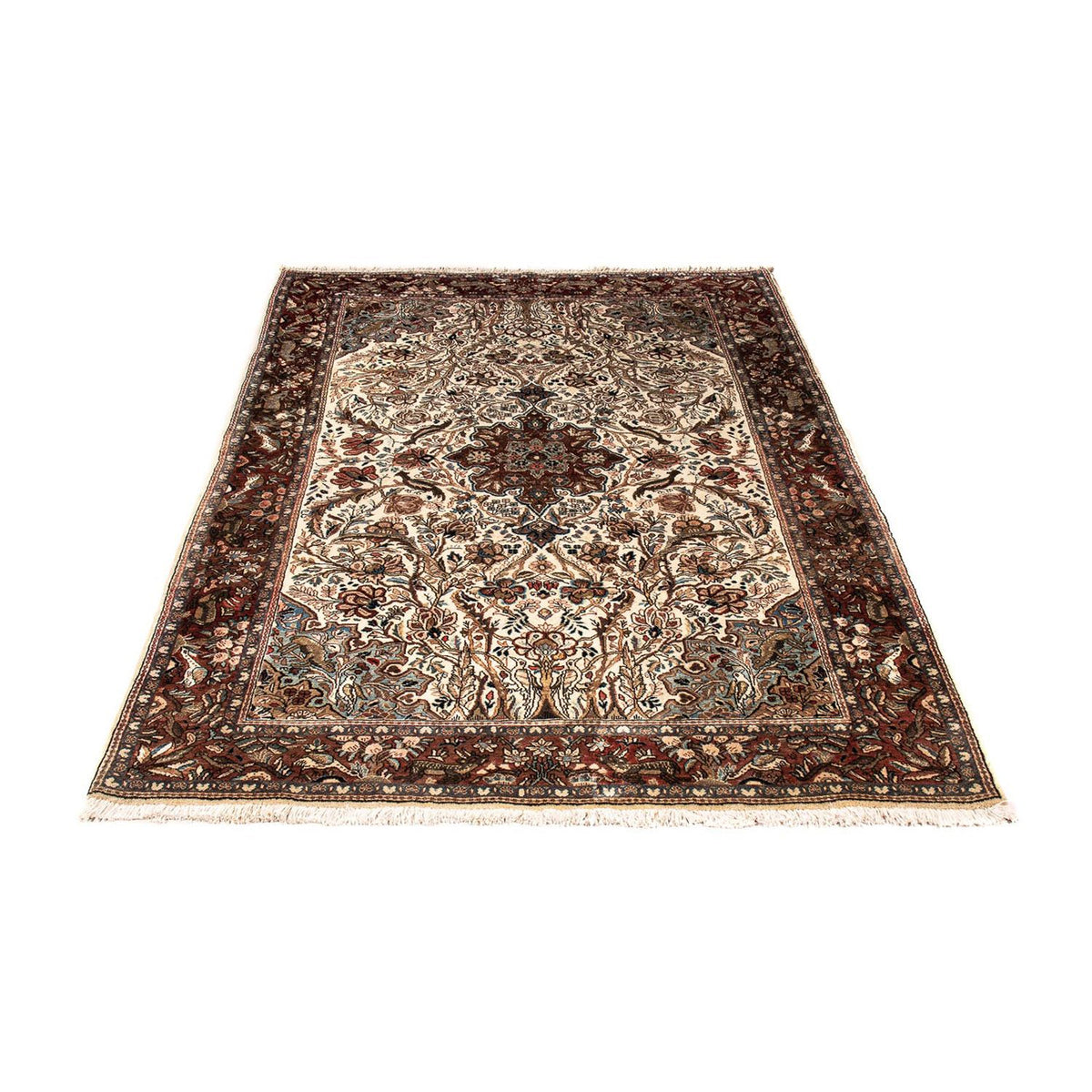 Tappeto orientale - Indo - 205 x 130 cm - beige