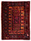 Tappeto Persero - Nomade - 90 x 72 cm - rosso scuro