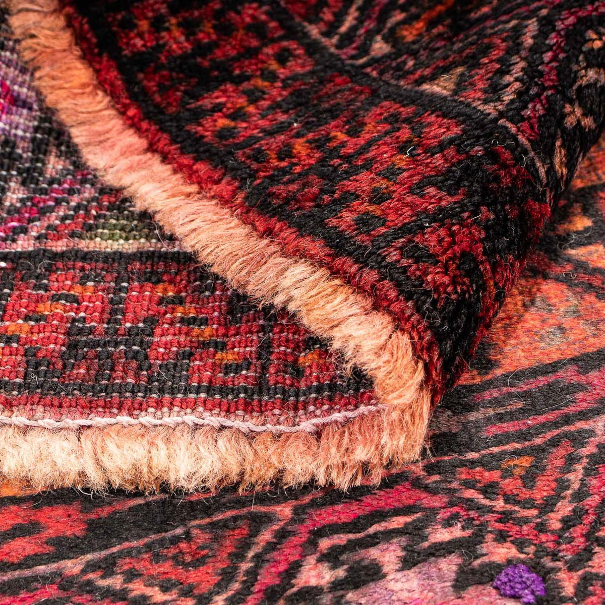 Tappeto Persero - Nomade - 90 x 72 cm - rosso scuro